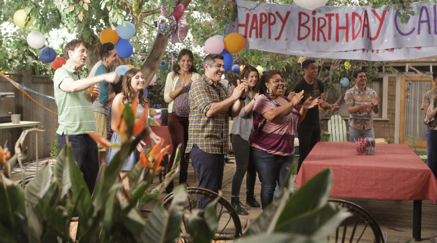 Surprise party in The Fosters 3x06