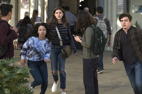 Callie, Mariana, Aaron in The Fosters 5x14