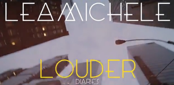Lea Michele Louder Diaries