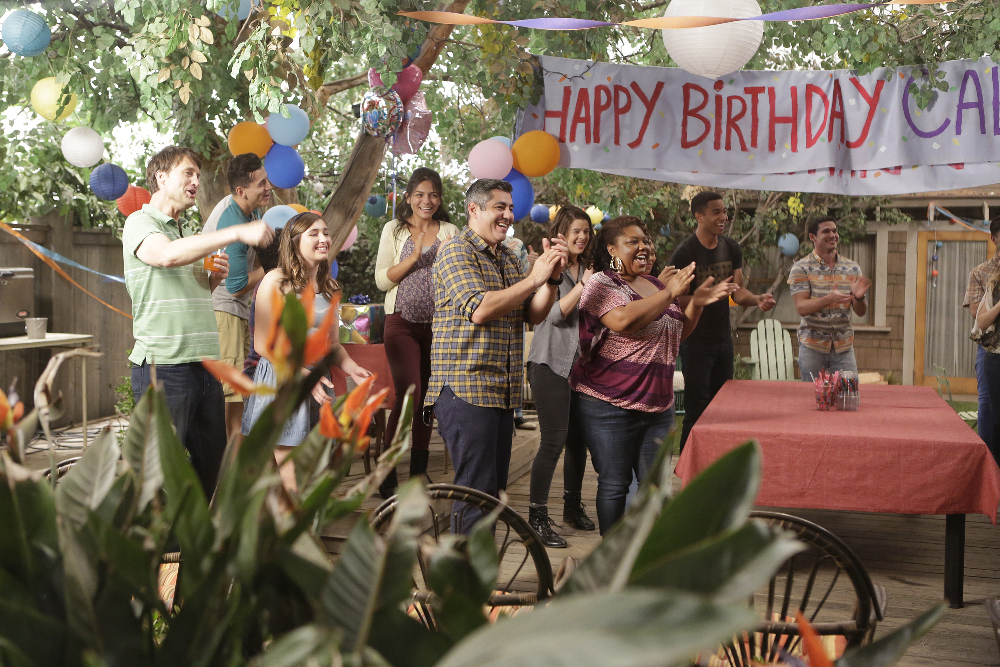 Surprise party in The Fosters 3x06