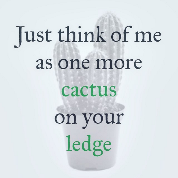 Maura Isles cactus quote
