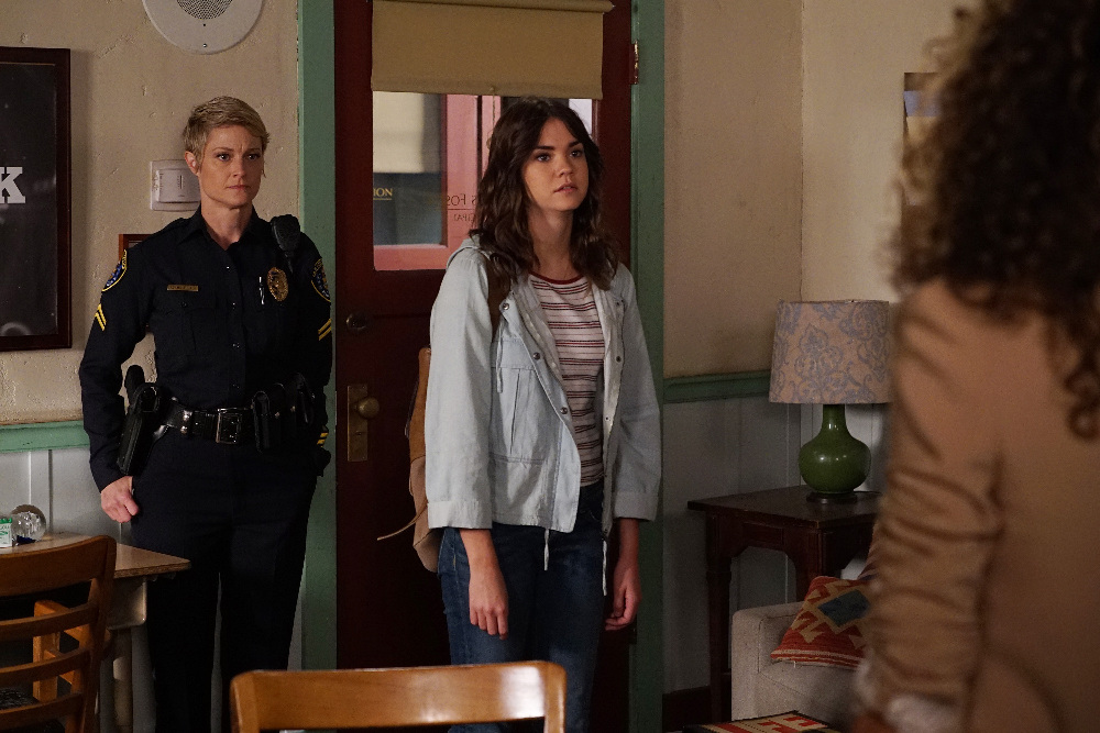 Callie, Stef and Lena in The Fosters 4x03