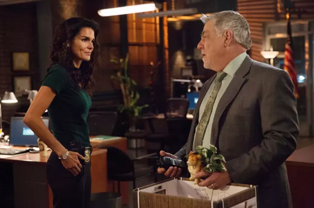 Bruce McGill and Angie Harmon in the Rizzoli & Isles finale