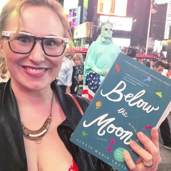 Alexis Marie Chute with Below the Moon in Times Square