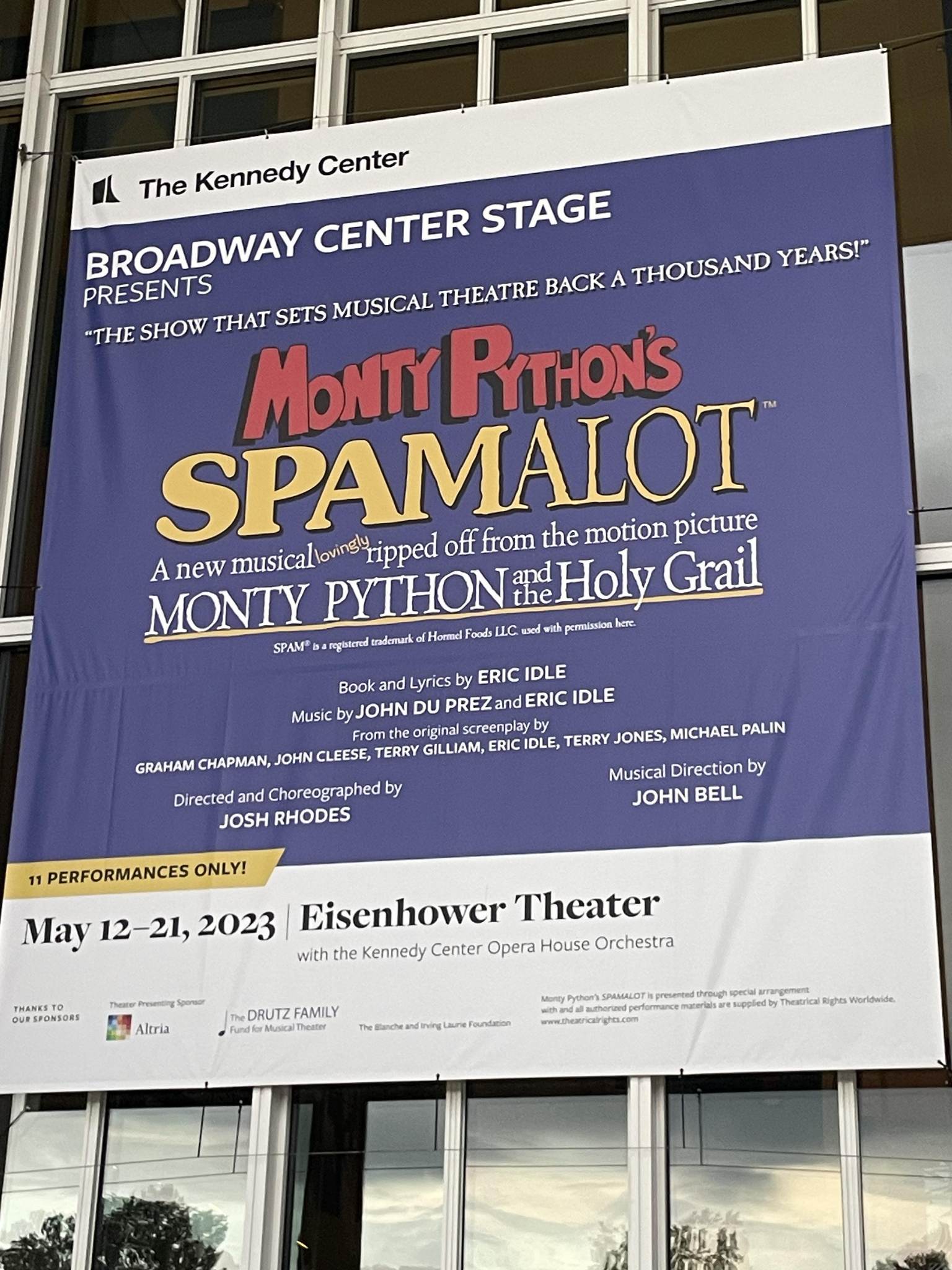 Spamalot The Kennedy Center
